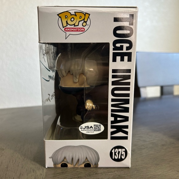 JSA Signed Xander Mobus Funko Pop! Toge Inumaki 1375 w Protector - Picture 3 of 7
